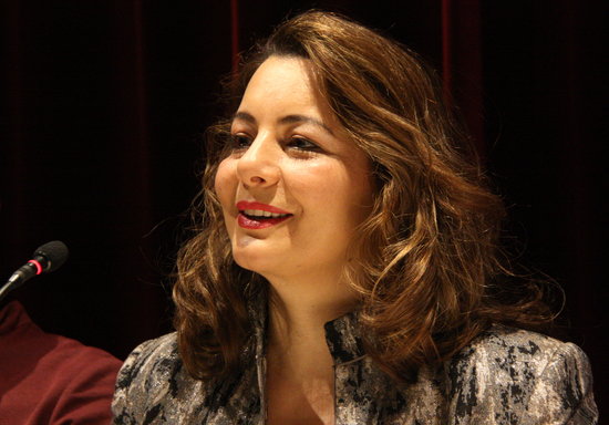 Soprano Lianna Haroutounian, playing Cio-Cio-San in liceu's Madame Butterfly on January 8 2018 (by Lucía Franco de Paz)
